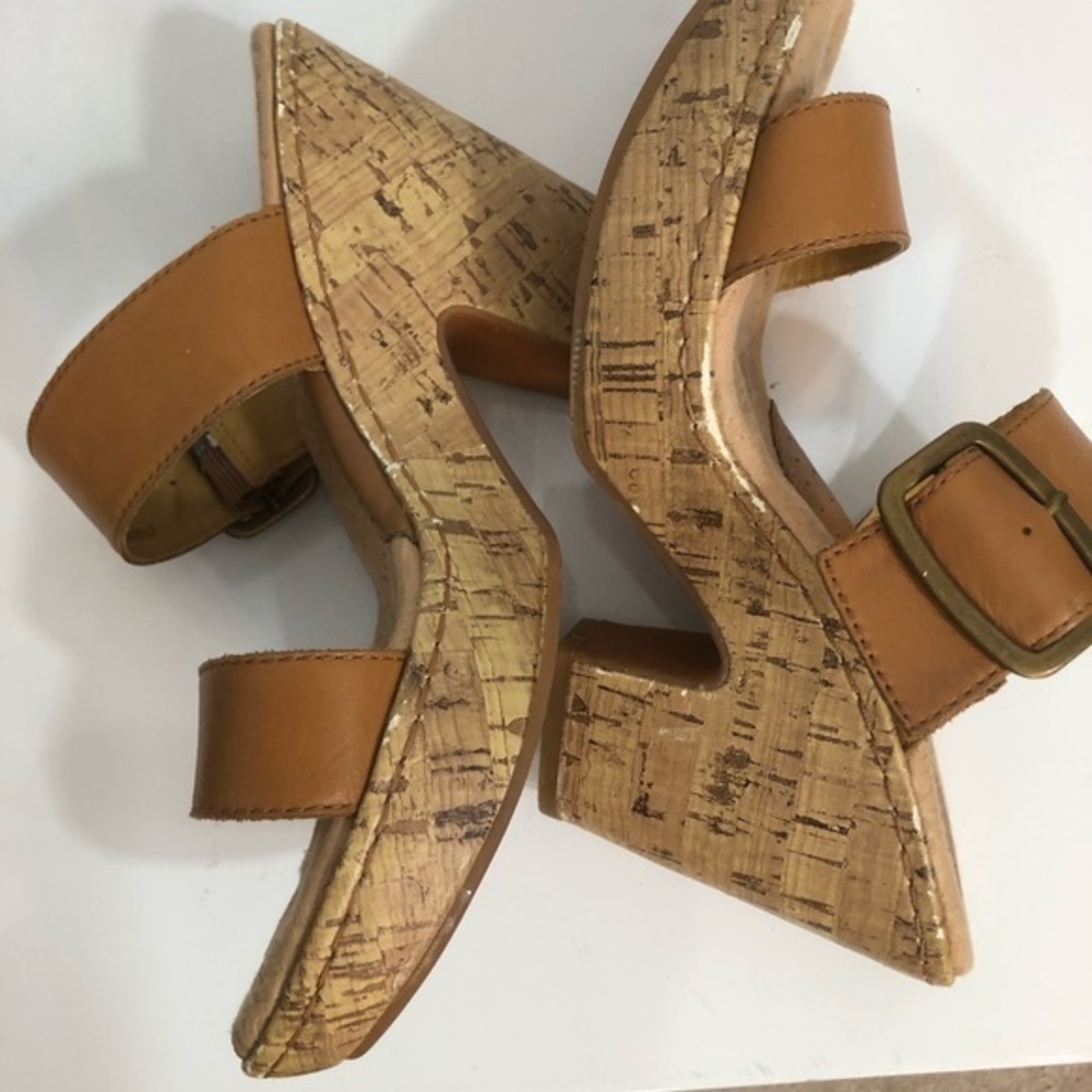 Bjorndal sandals, EUC, tall platform